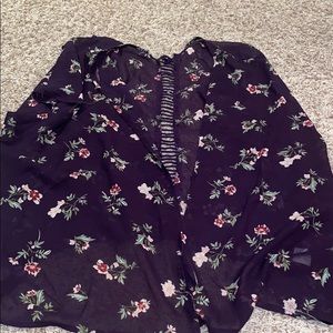 Flower cardigan